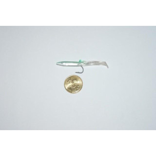 Raglou 6.5cm Verde e Branco