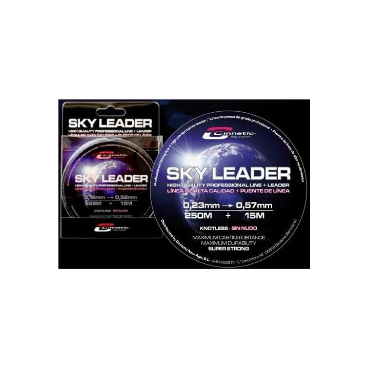 Cinnetic SkyLeader Red Inferno 0.26-0.57mm