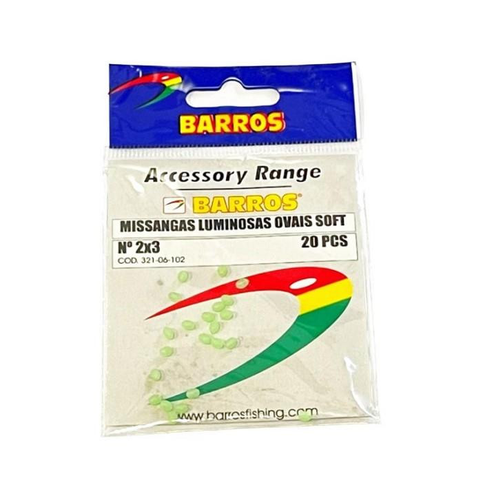 Barros Missangas Luminosas Ovais Soft 2x3
