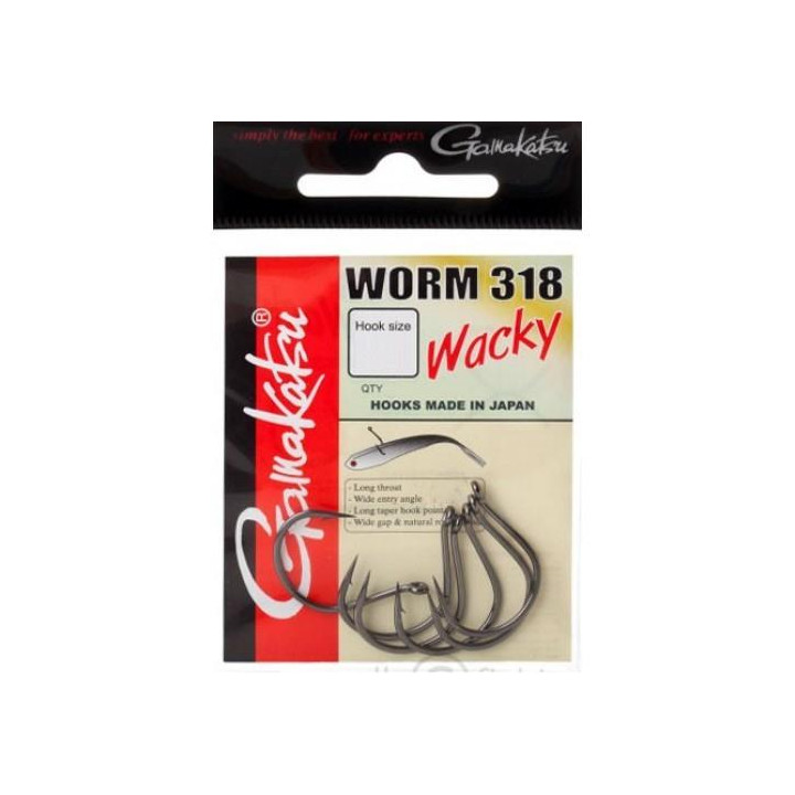 GAMAKATSU WORM 318 Nº2/0